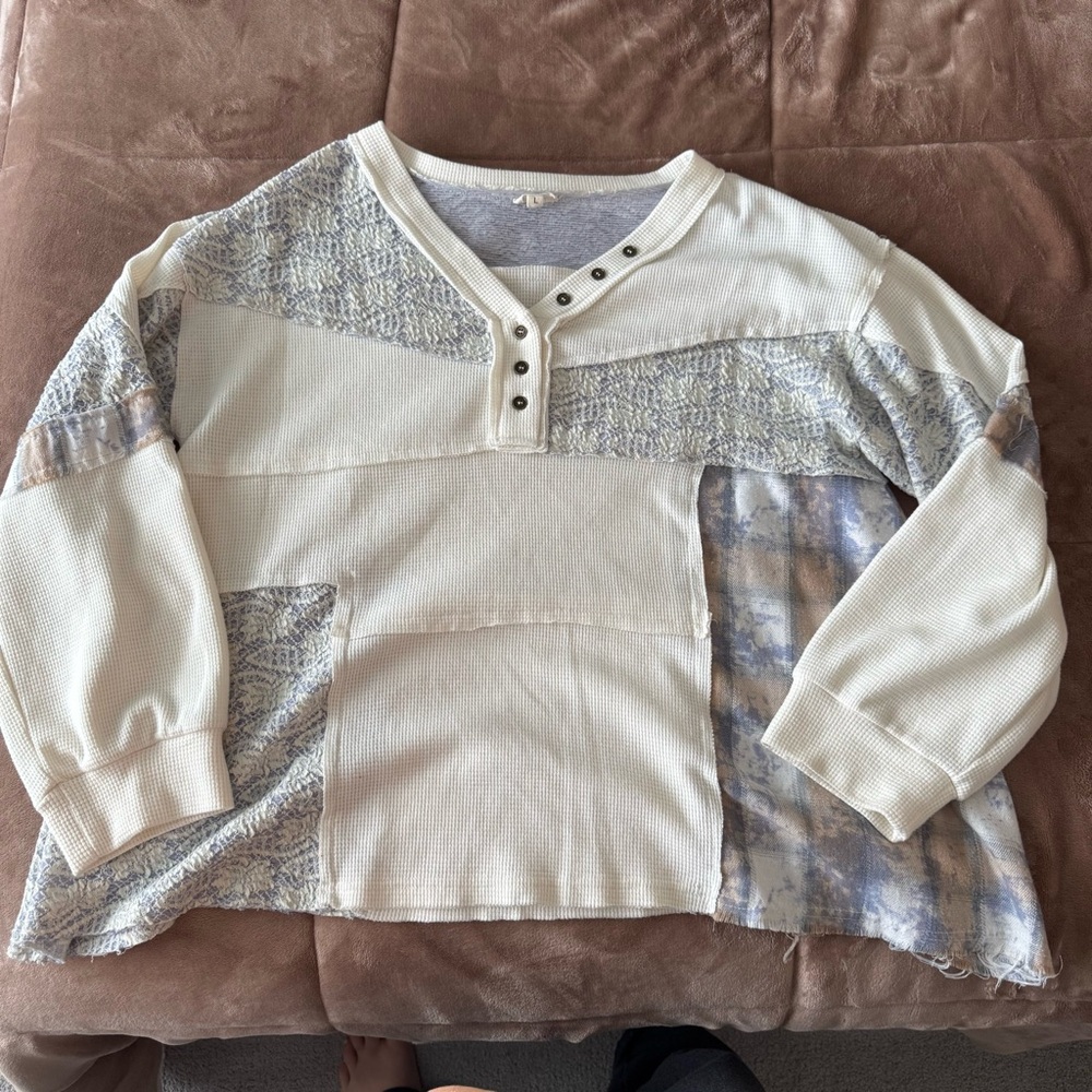 POL Patchwork Sweatshirt